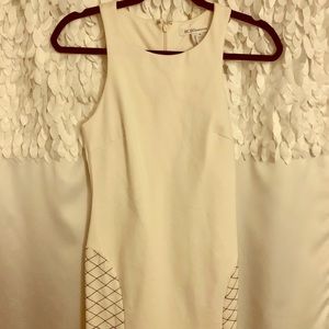 Sold!! BCBG White Dress